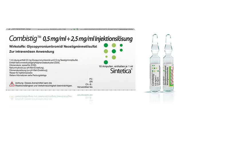 Novistig 0,5 mg/ml + 2,5 mg/ml Injektionslösung