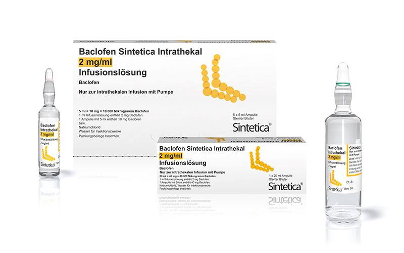 Baclofen Sintetica Intrathekal 2 mg/ml Infusionslösung – einzeln steril verblistert