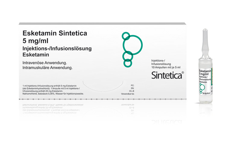 Esketamin Sintetica 5 mg/ml Injektions-/ Infusionslösung