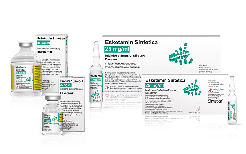 Esketamin Sintetica 25 mg/ml Injektions-/ Infusionslösung